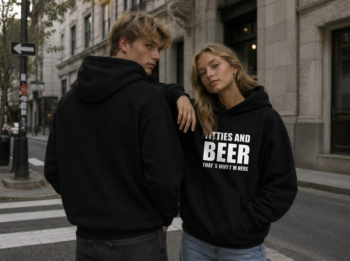 Titties and Beer Hoodie