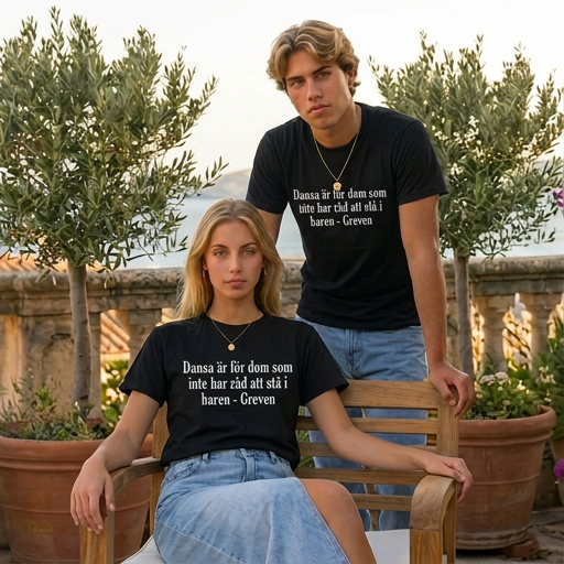 T-shirt Dansa är för dom som inte har råd att stå i baren
