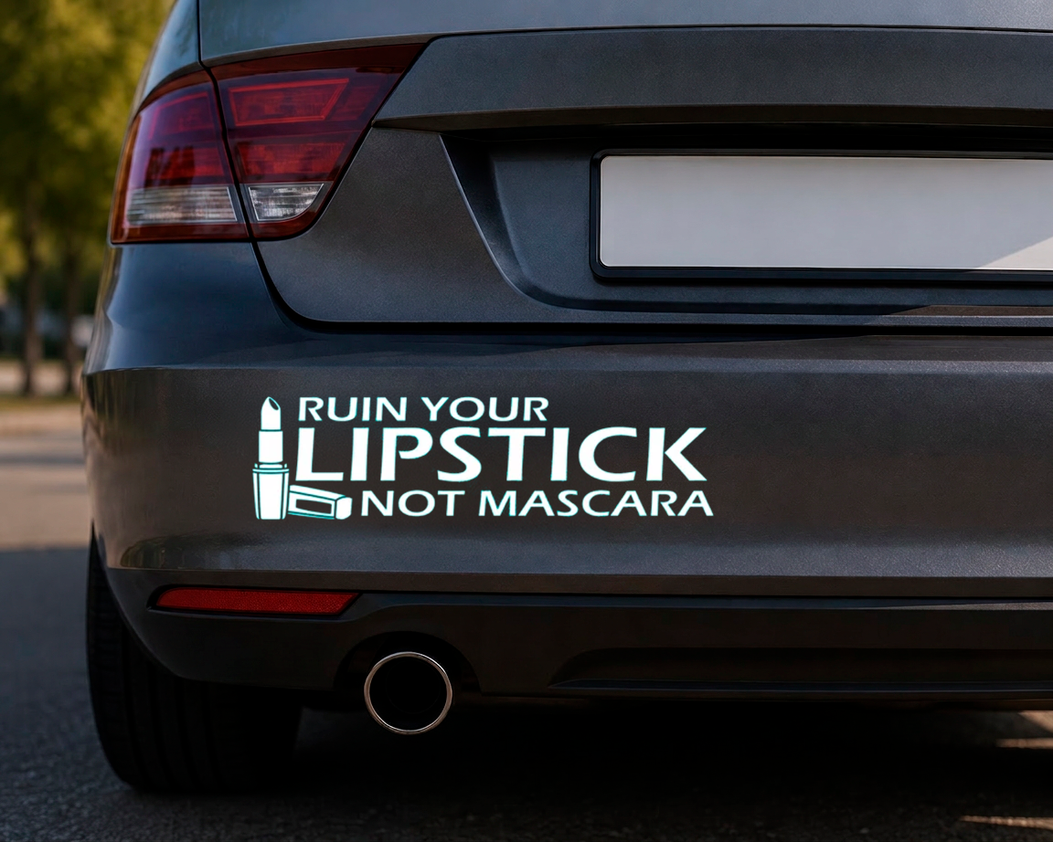 Dekal Ruin Your Lipstick, Not Mascara