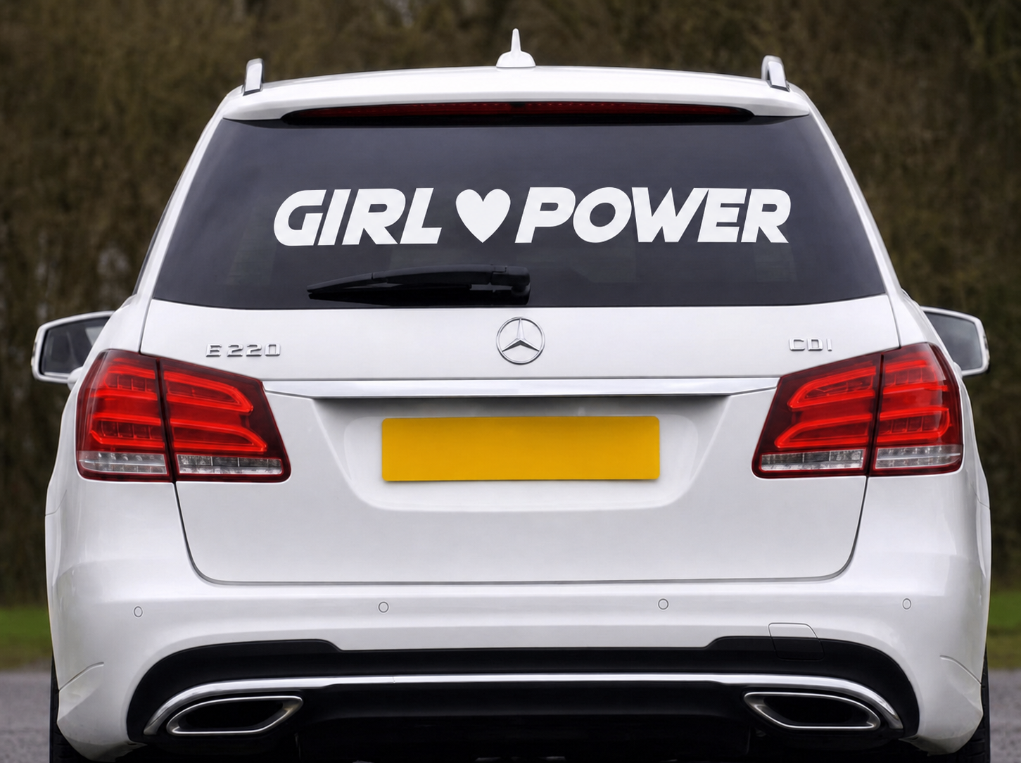Dekal - GIRLPOWER med hjärta