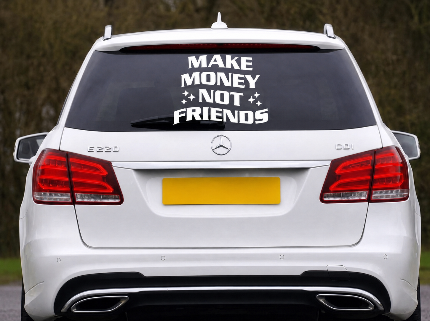 Dekal - MAKE MONEY NOT FRIENDS