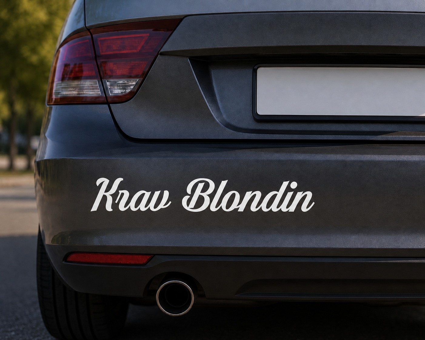 Dekal Krav Blondin