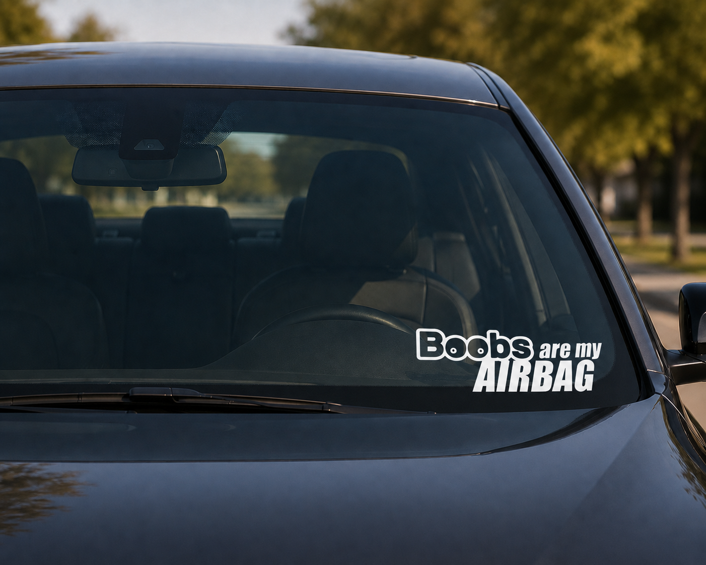 Dekal Boobs are my Airbag