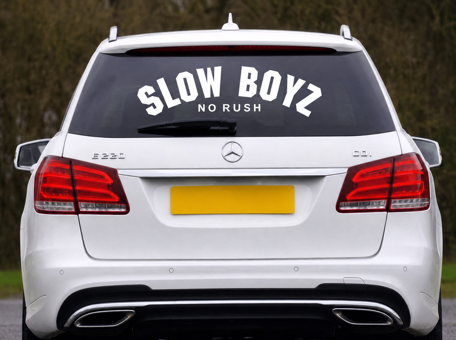 Slow Boyz, No Rush