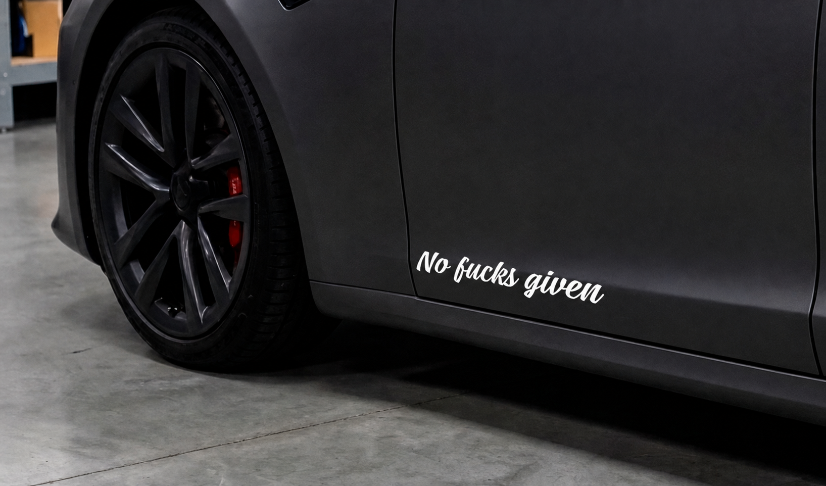Dekal No fucks given