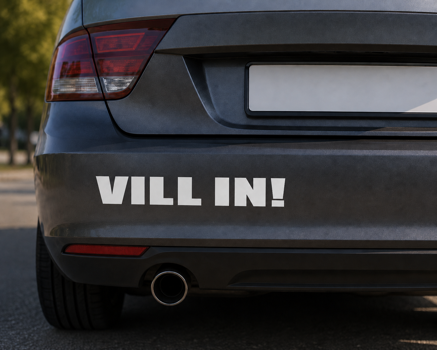Dekal - Vill in!