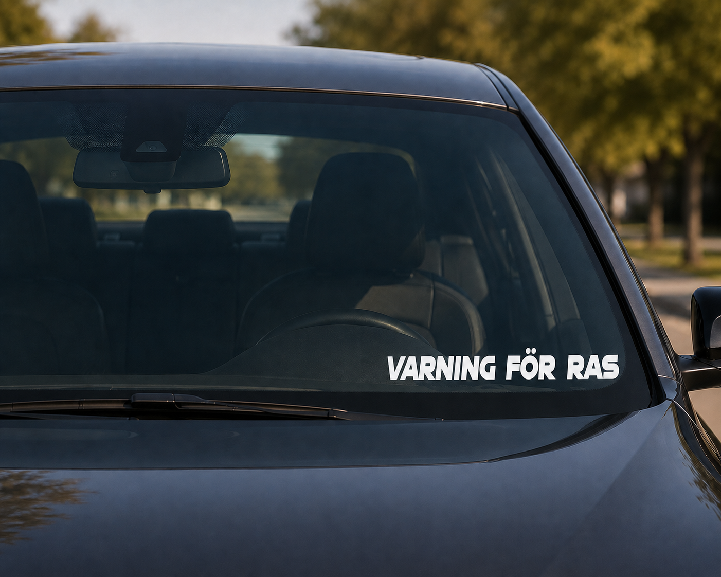 Dekal - VARNING FÖR RAS