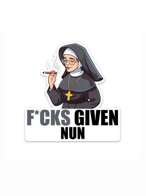Dekal F*cks given nun