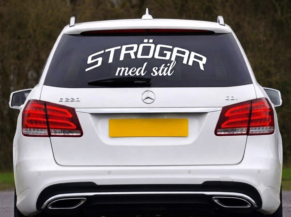 Dekal - STRÖGAR med stil #2
