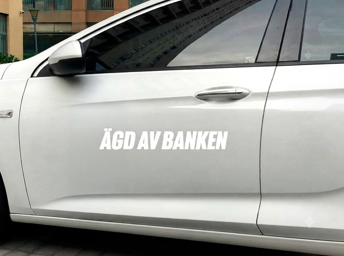 Dekal Ägd av banken