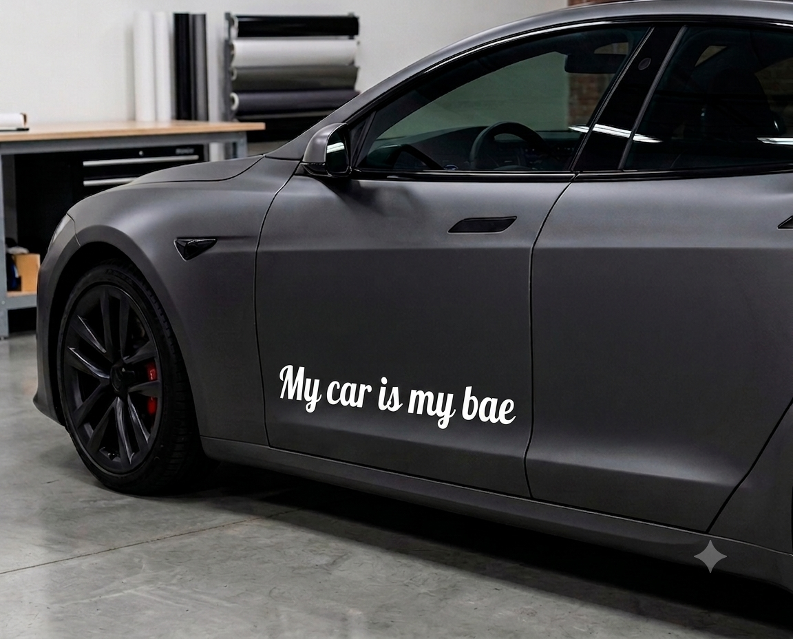 Dekal - My car is my bae