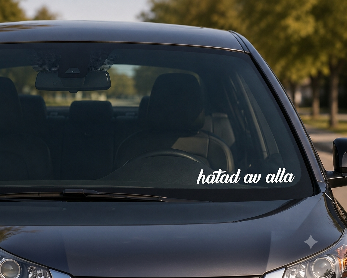 Hatad av alla Dekal