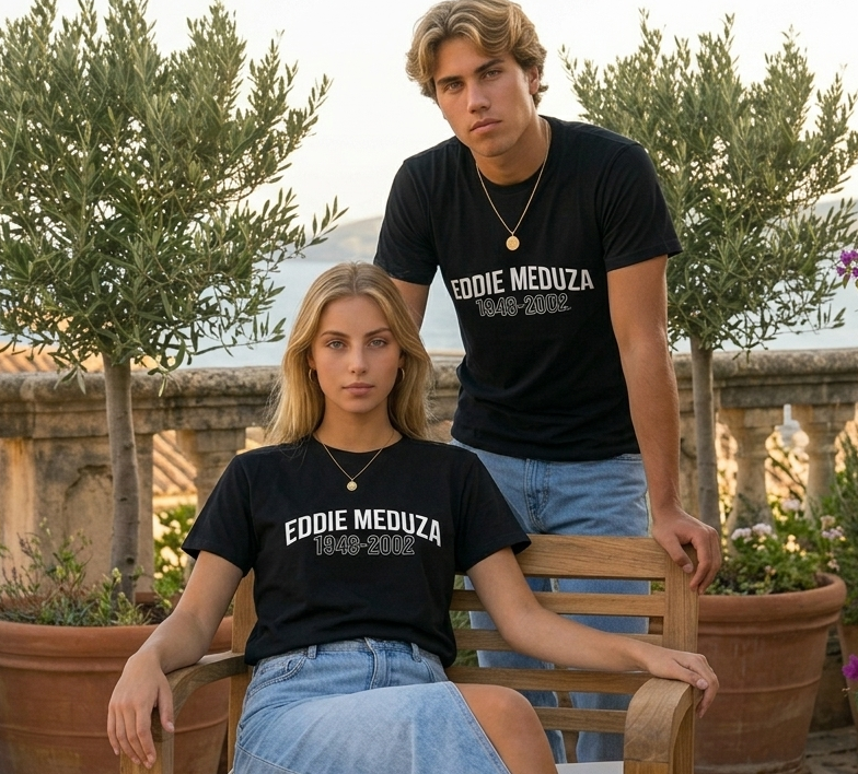 EDDIE MEDUZA 1948-2002 T-shirt