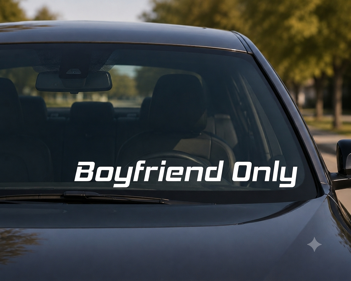 Dekal - Boyfriend Only #2