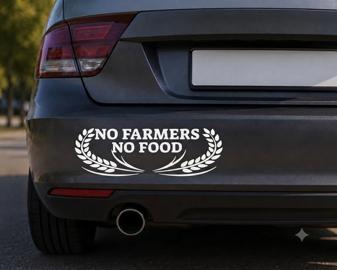 Dekal No Farmers No Food#2