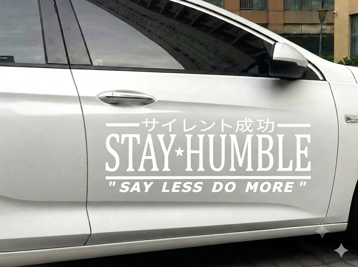 Dekal - STAY HUMBLE
