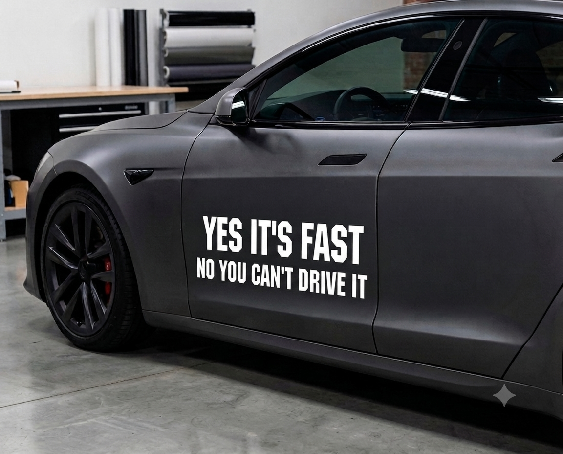 Dekal Yes it’s fast, No you can’t drive it