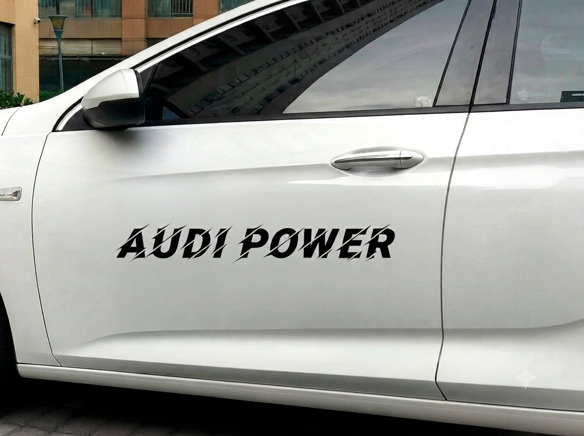 Dekal Audi Power