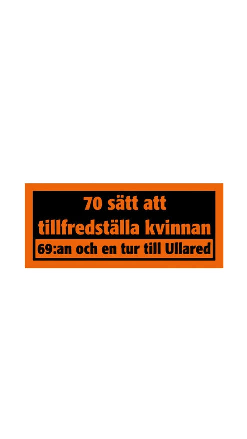 Dekal 70 sätt att tillfredställa kvinnan