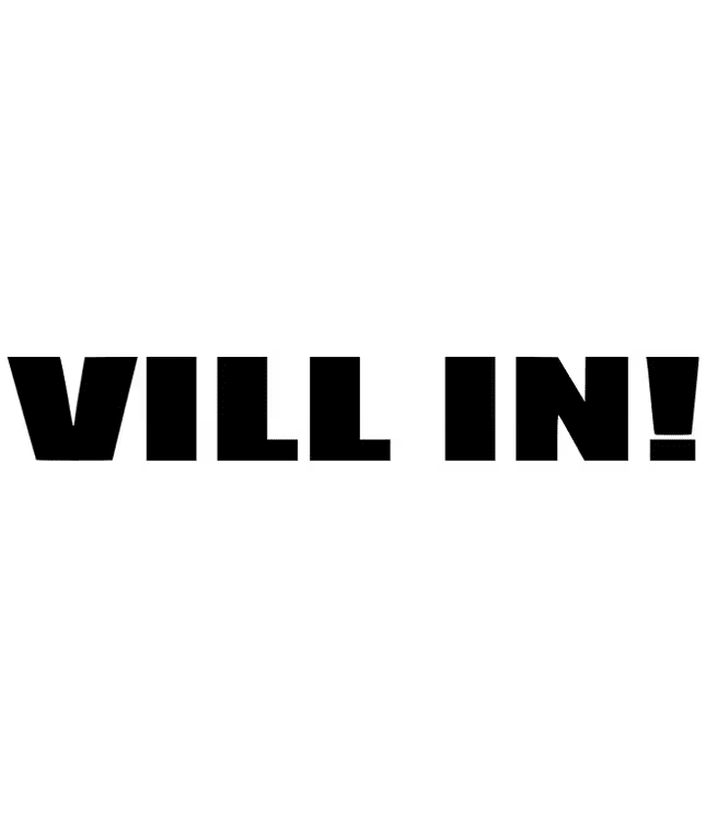 Dekal - Vill in!