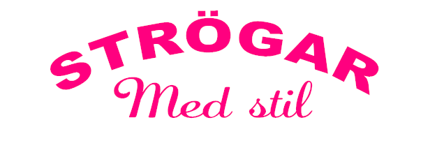 STRÖGAR Med Stil Dekal
