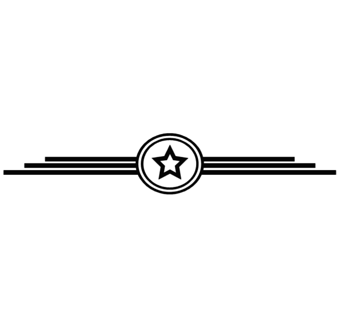 Dekal - Ornament stjärna