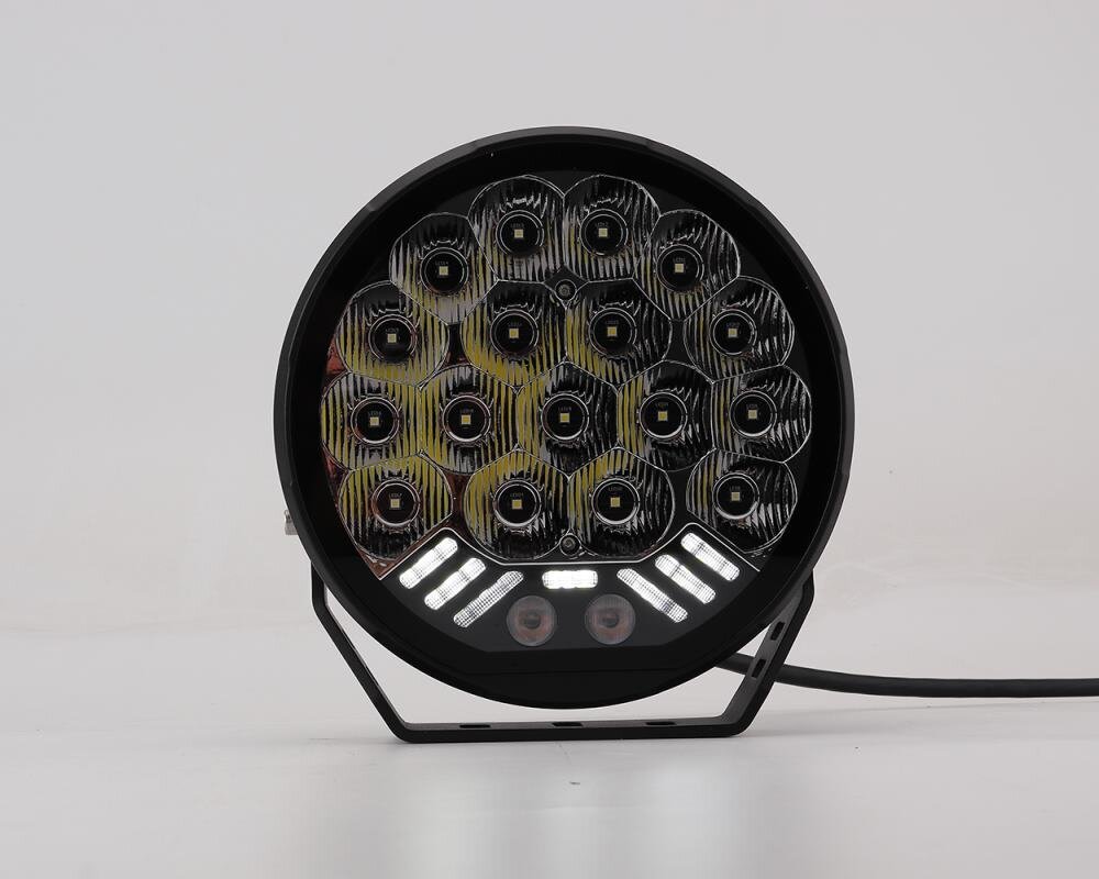 V-Sight ROADKING 9" LED-Extraljus med blixtljus och positionsljus