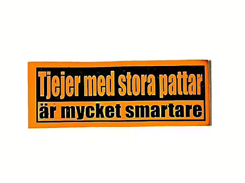 Tjejer med stora Pattar är mycket smartare