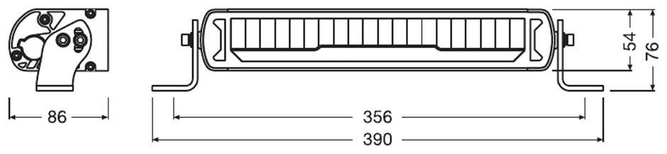 Osram MX250-CB Led-ramp 12"