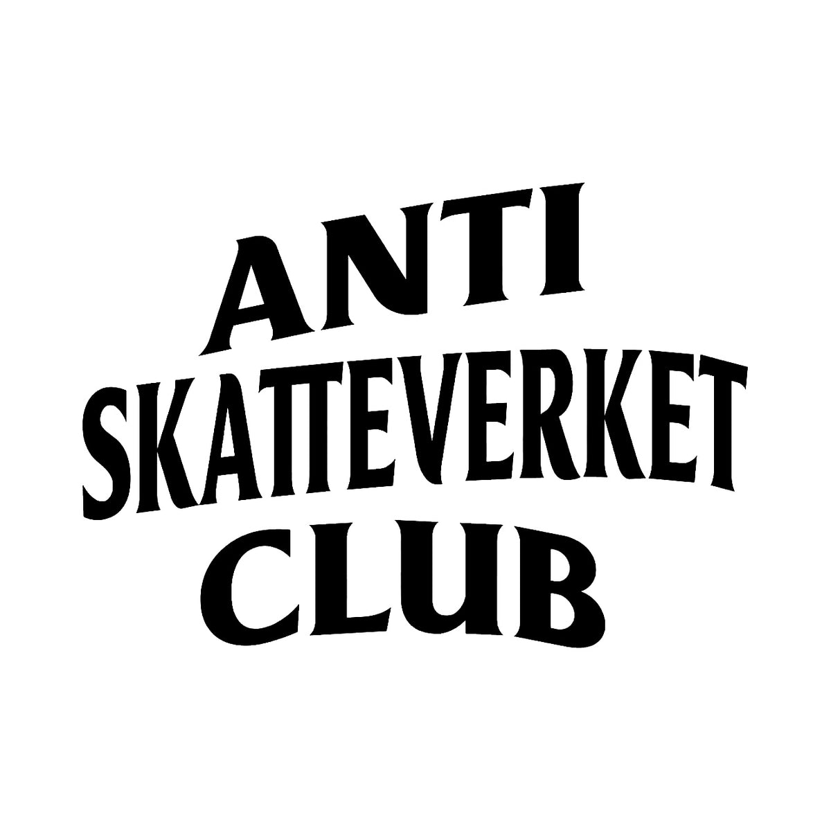 Anti skatteverket club - Dekal