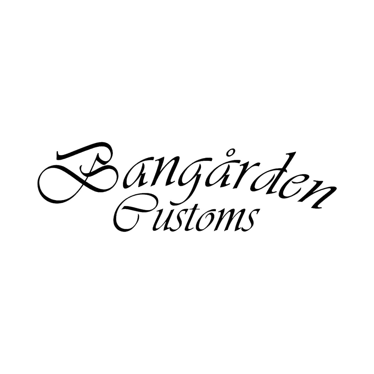 Bangården Custom 3 - Dekal