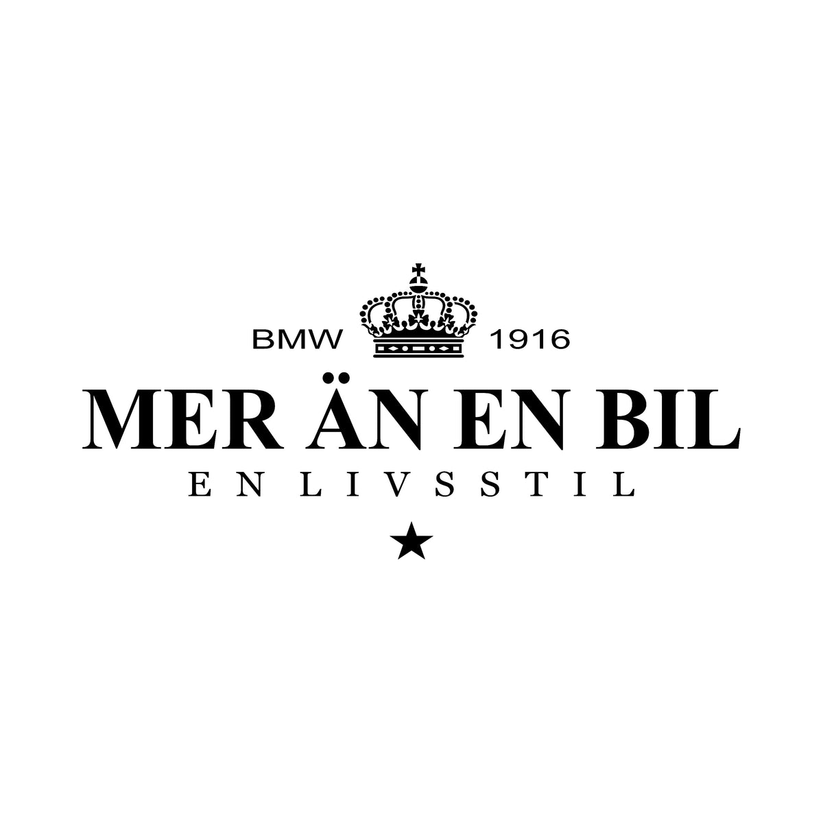 BMW, mer än en bil - Dekal