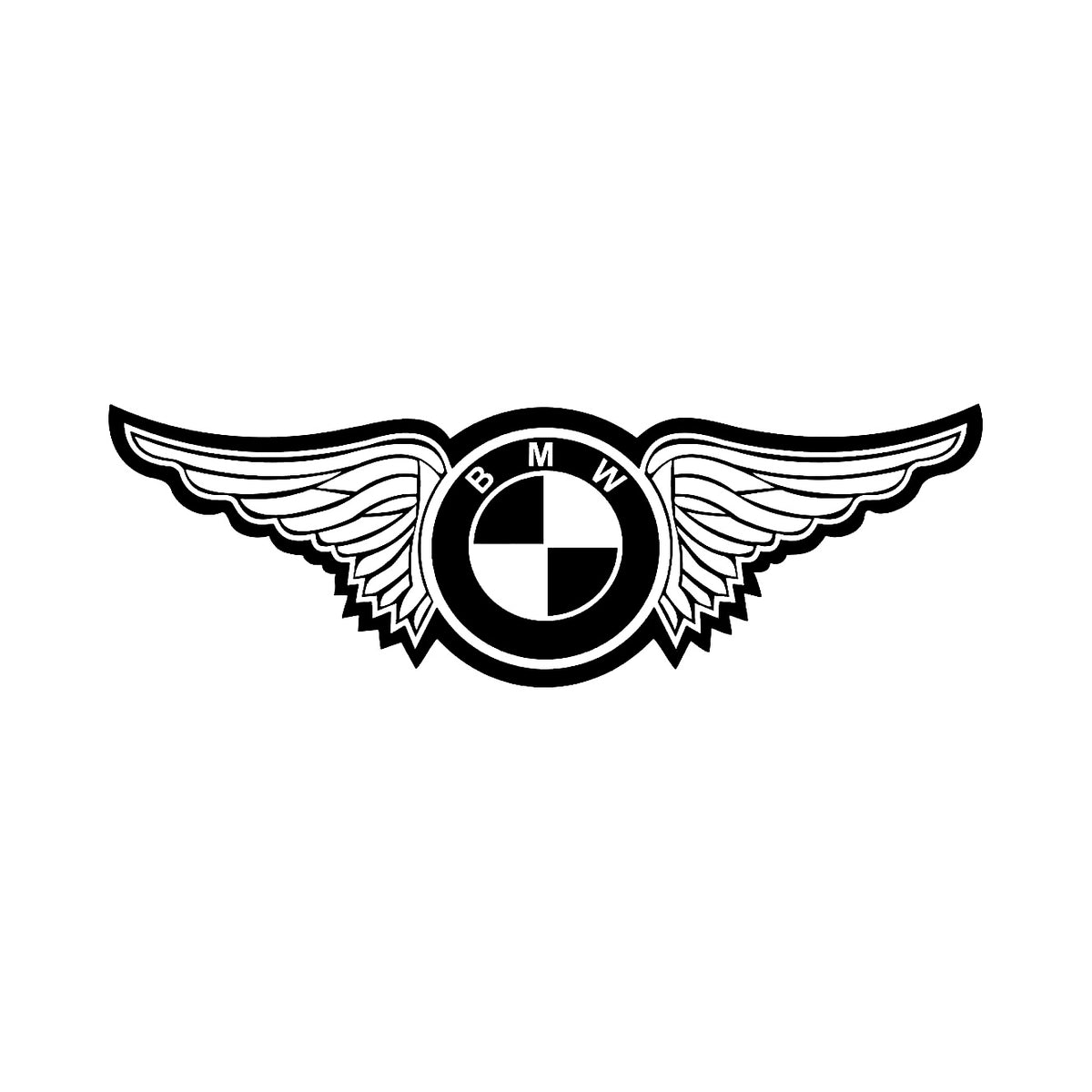 BMW vinge - Dekal