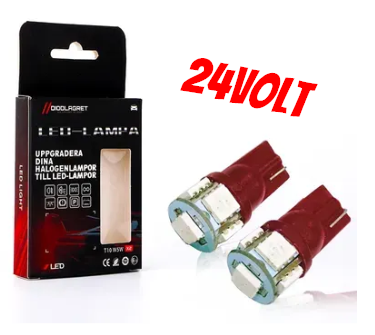 T10 W5W 24V 2pack