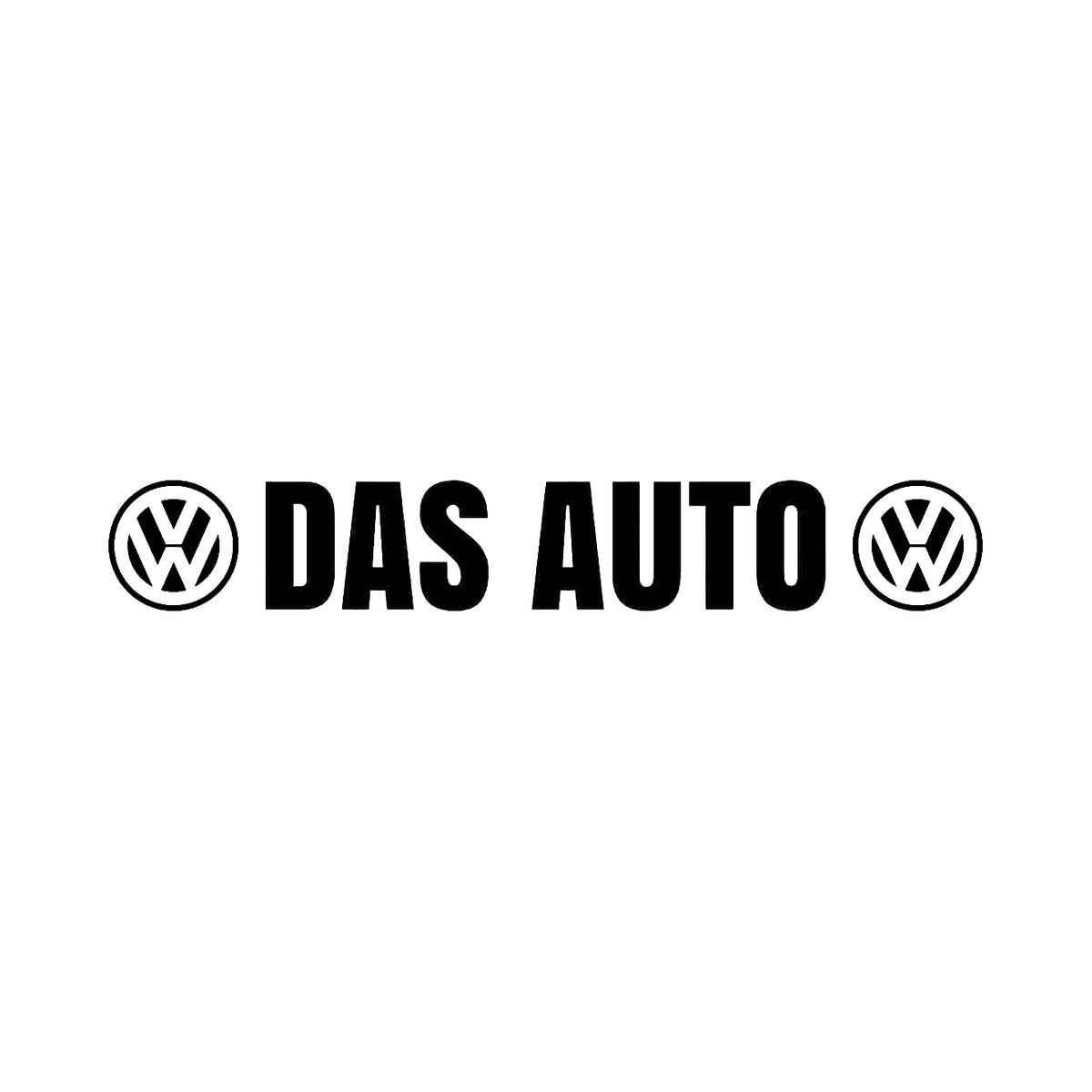 Das auto - Dekal