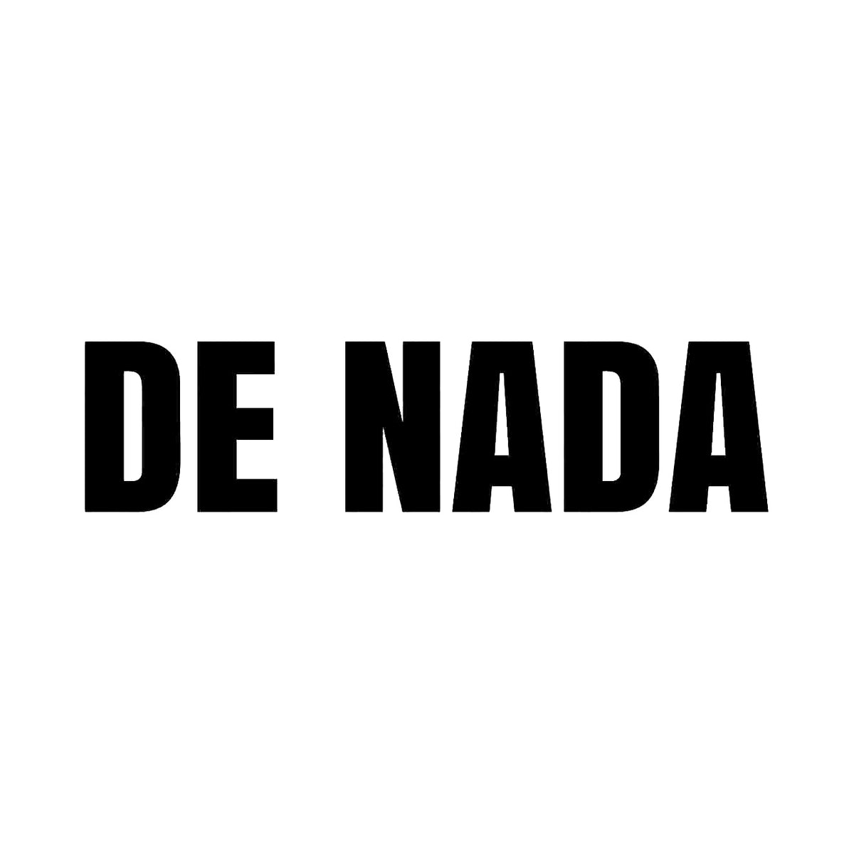 DE NADA - Dekal