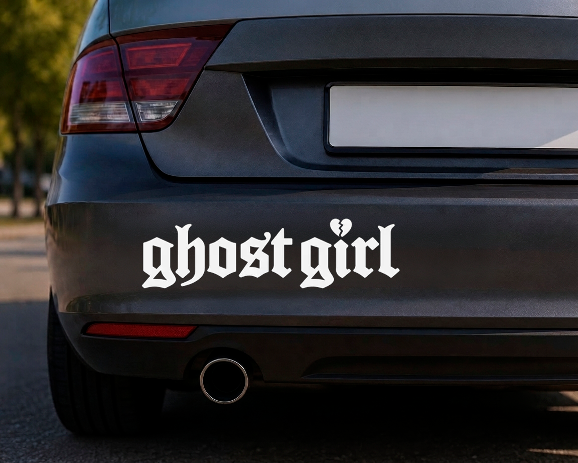 Dekal ghost girl