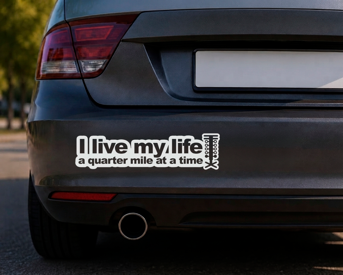 Dekal I live my life