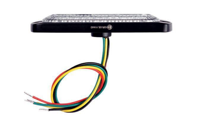 RING 4led blixtljus (Orange) 10-30V