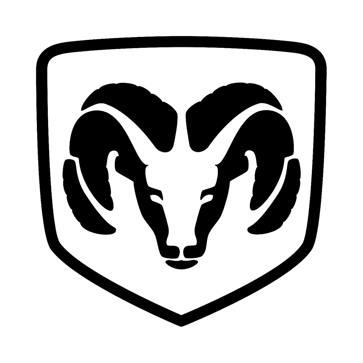 Dodge logo - Dekal