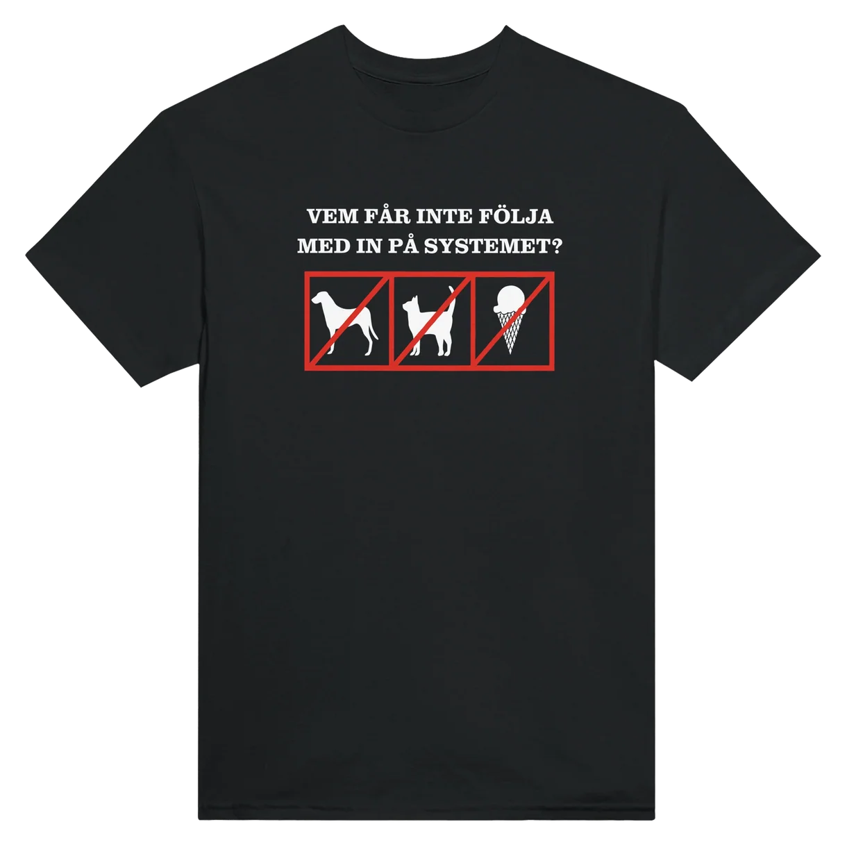 Hunden Katten Glassen T-Shirt