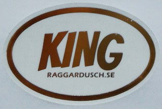 KING klistermärke (2-PACK)