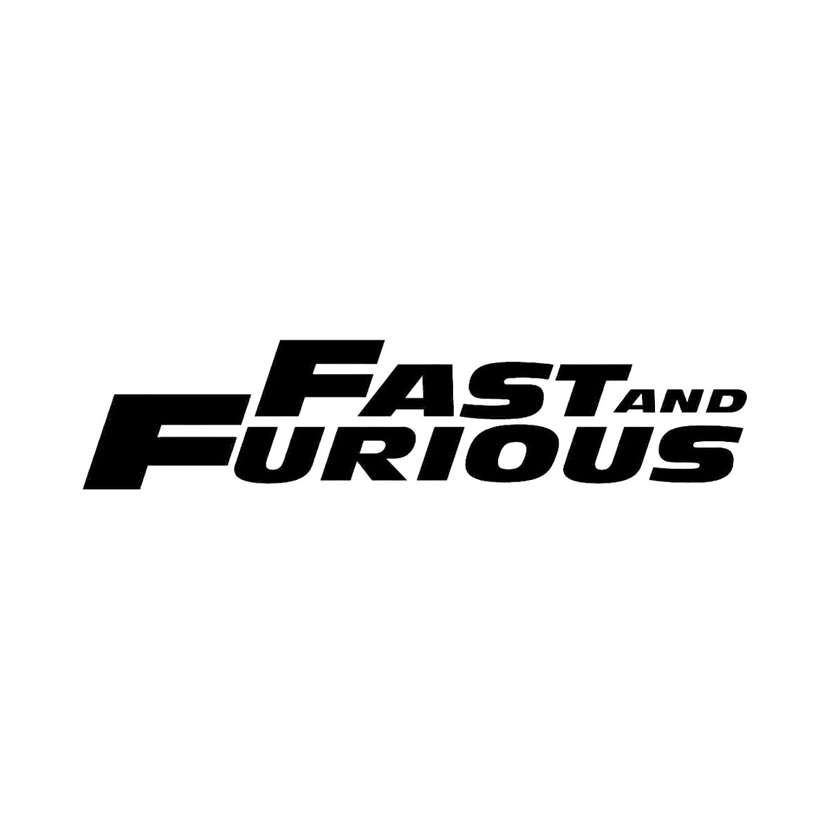 Fast and Furious - Dekal