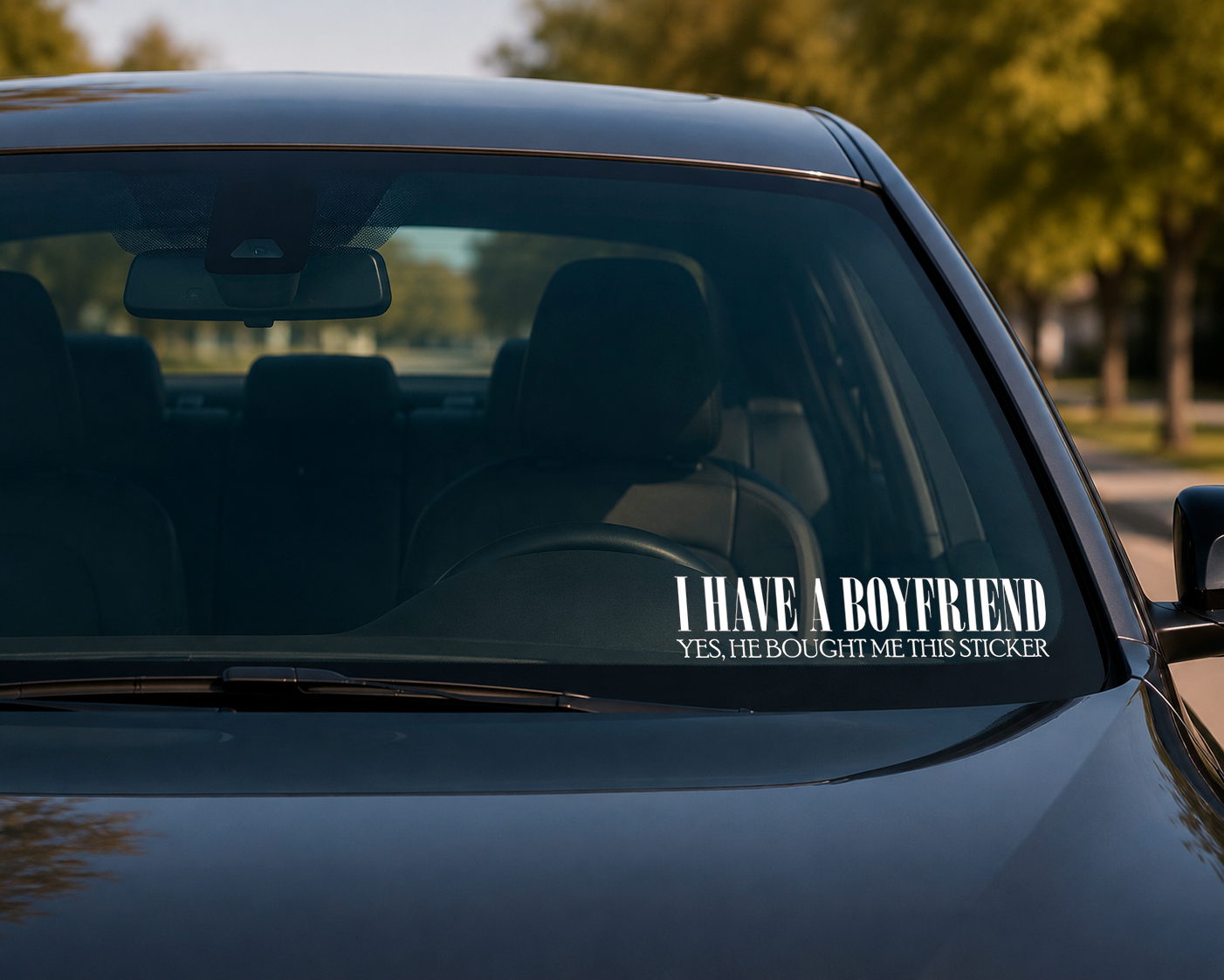 Dekal I HAVE A BOYFRIEND