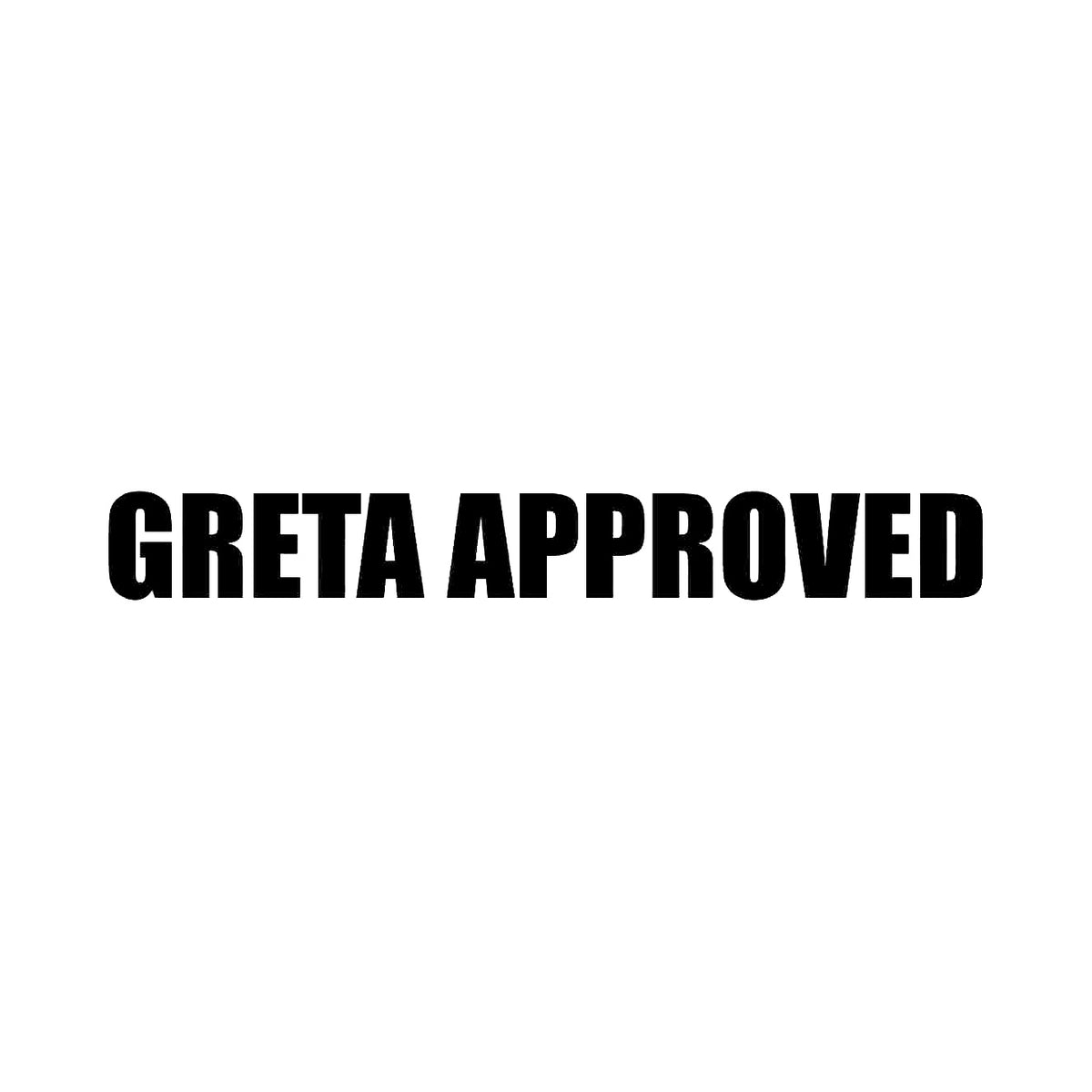 GRETA APPROVED - Dekal