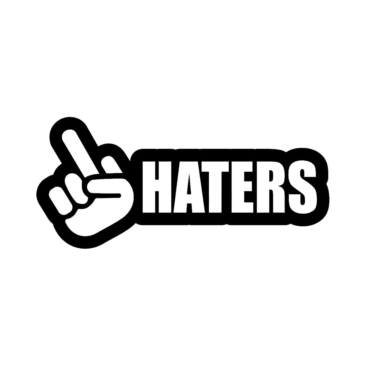Haters 1 - Dekal