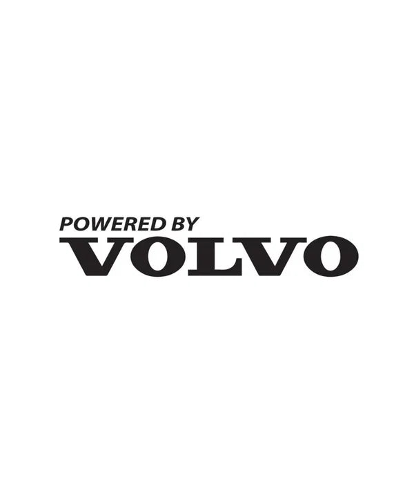 Dekal Powered by Volvo