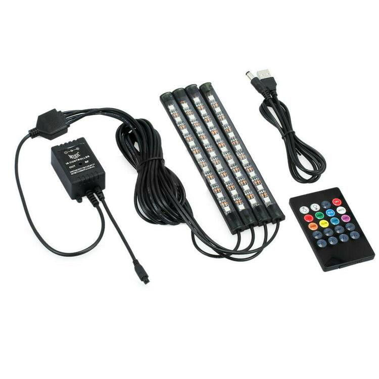 Fotbelysning RGB LED-lister med USB