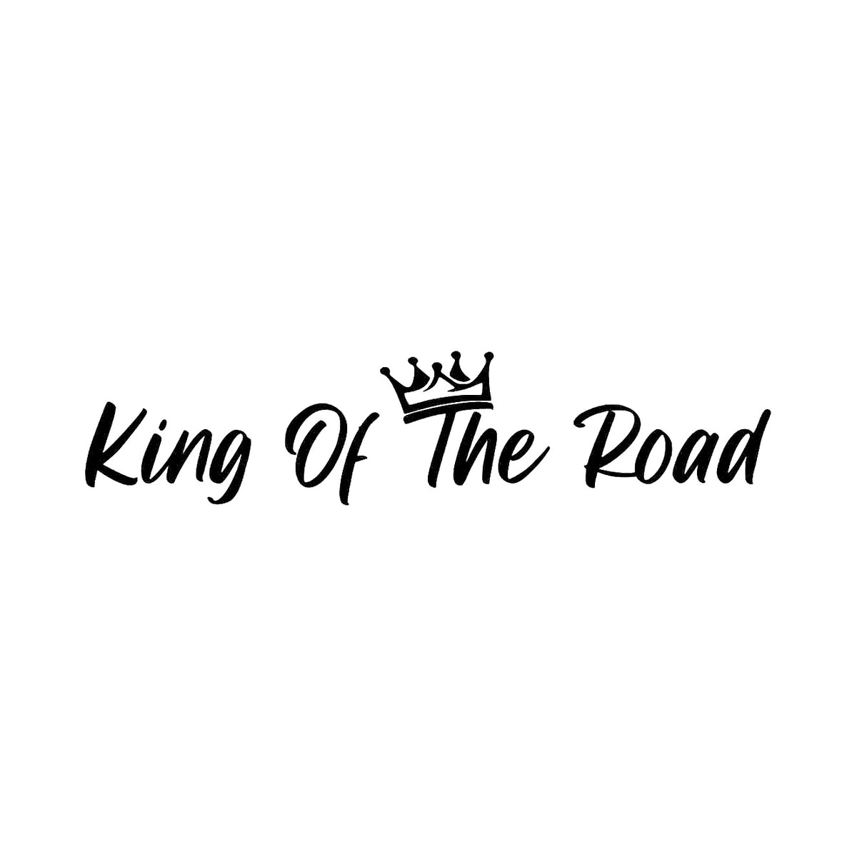 King of the road 1 - Dekal