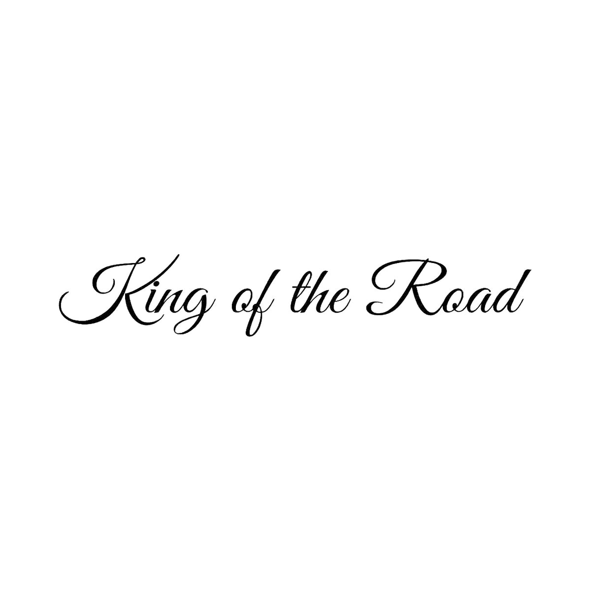 King of the road 2 - Dekal